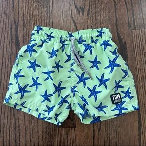 Tom & Teddy Boys Starfish swim trunks size 1-2
